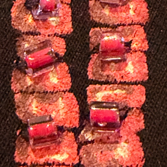 Double D Ranch Black Tee with Beaded and Embroidered embellishments. EUC - Picture 8 of 10